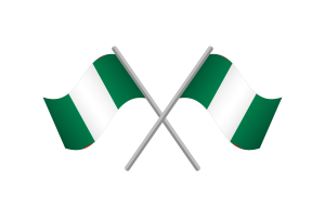 Nigeria Flag Emblem Vector Free flag