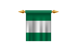 Nigeria Royal Emblem flag