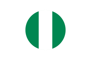 Nigeria Flag Circle Vector Free flag