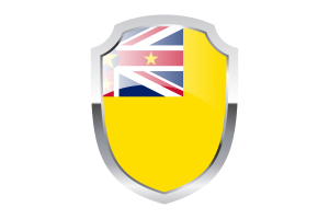 Niue Shield Logo flag