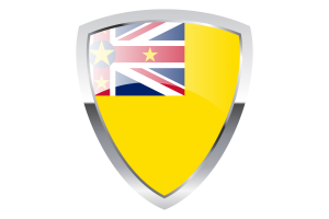 Niue Shield Flag flag