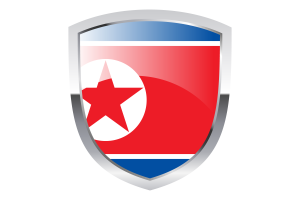 National Flag of North Korea Clipart flag