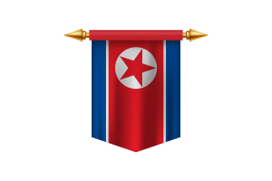Emblem of the Democratic People's Republic of Korea flag