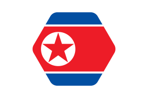 North Korea Flag Vector Illustration flag