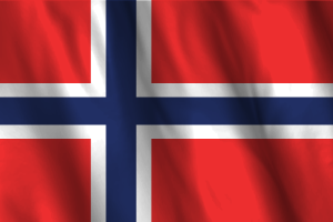National Flag of Norway flag