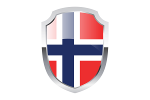 Norway Shield Logo flag