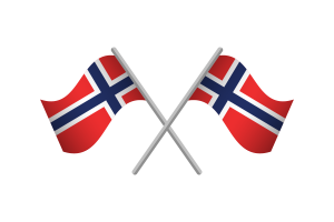 Norway Flag Emblem Vector Free flag