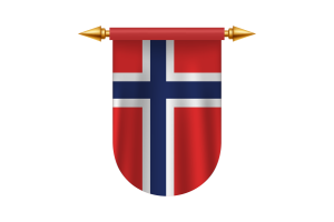 Norway Flag Emblem Vector Images flag