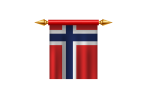 Norway Royal Emblem flag