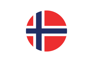 Norway Flag Circle Vector Free flag
