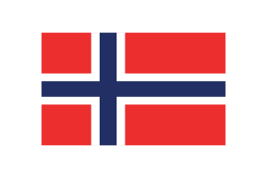 Norway Flag Triangle Vector Illustration flag