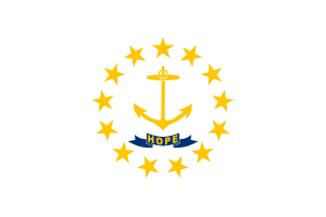 Flag of Rhode Island flag