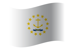 Rhode Island Flag flag