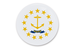 Rhode Island Flag Vector Art flag