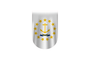 Rhode Island Flag Vector Free Dowanlod (SVG, PNG) flag