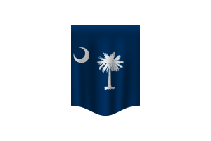South Carolina Flag Banner flag