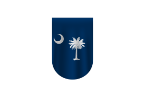 South Carolina Flag Vector Free Dowanlod (SVG, PNG) flag