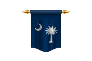 South Carolina Flag Royal Banner flag