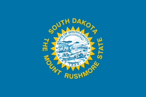 Flag of South Dakota flag