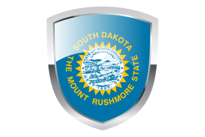 National Flag of South Dakota Clipart flag