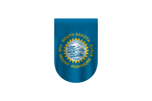 South Dakota Flag Vector Free Dowanlod (SVG, PNG) flag