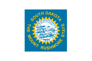 South Dakota Flag Clipart flag