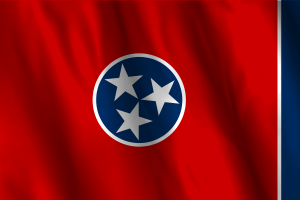 National Flag of Tennessee flag