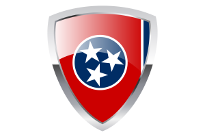 Tennessee Shield Flag flag