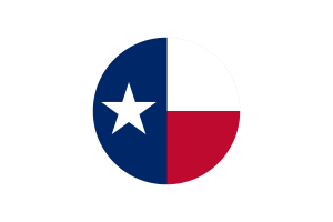texas Flag Circle Vector Free flag