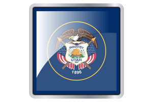 Utah Flag Square icon flag