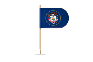 Utah Flag for Desk, Table flag