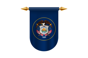 Utah Flag Emblem Vector Images flag