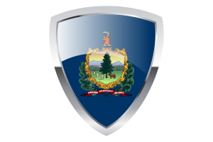 Vermont Shield Flag flag