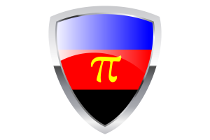 Polyamory Shield Flag flag