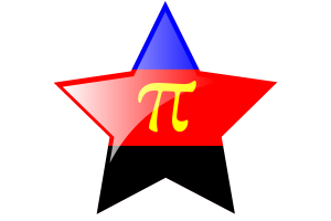 Polyamory Flag Star Icon flag