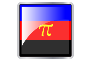 Polyamory Flag Square icon flag