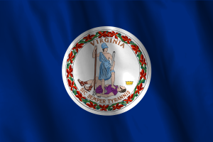 National Flag of Virginia flag