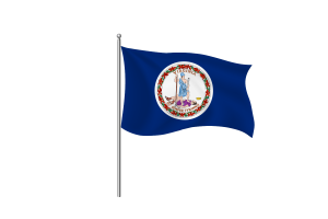 Virginia Flag symbol flag