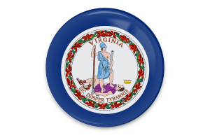 Virginia Flag Vector Art flag