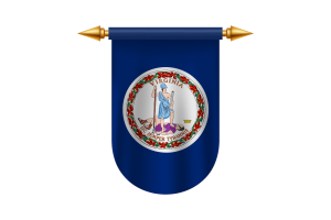Virginia Flag Emblem Vector Images flag