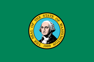 Flag of Washington flag