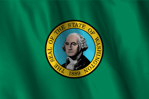 National Flag of Washington flag