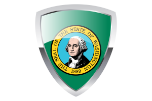 Washington Shield Flag flag
