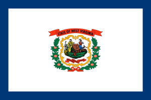 Flag of West Virginia flag