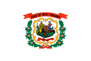 Emblem of West Virginia flag