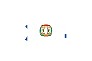 West Virginia Area Codes flag