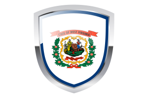 National Flag of West Virginia Clipart flag