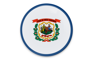 West Virginia Flag Vector Art flag