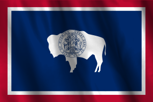 National Flag of Wyoming flag