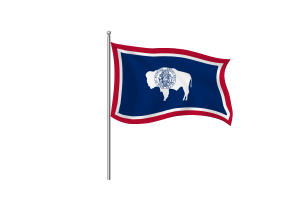 Wyoming Flag symbol flag